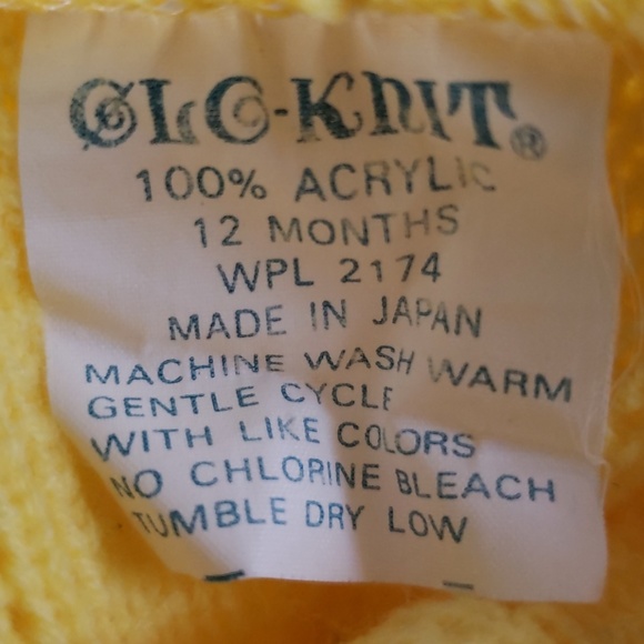 Vintage Christmas Baby Sweater Nutcracker Soldier - Picture 9 of 11